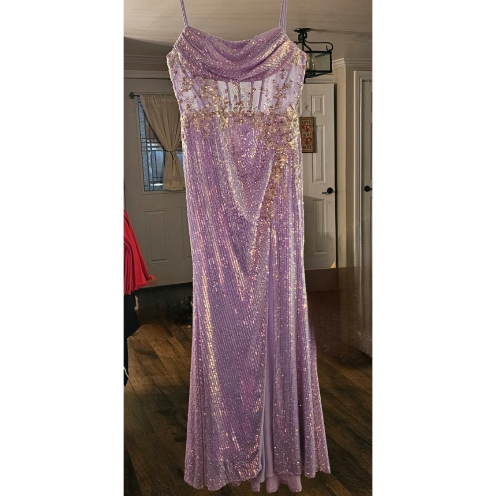 Formal sequin gown